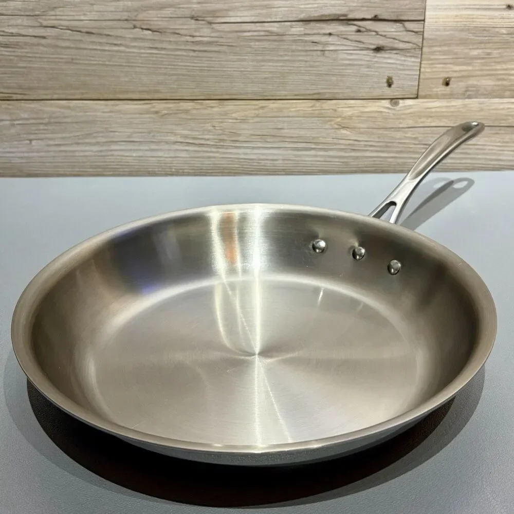 Calphalon 10” 1390 Stainless Steel Frying Sauté Pan Induction Gas Electric
